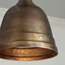 3_Capital Sedona 10" Wide Oxidized Brass Dome Mini Pendant more views