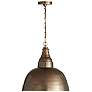 2_Capital Sedona 17" Wide Oxidized Brass Pendant Light
