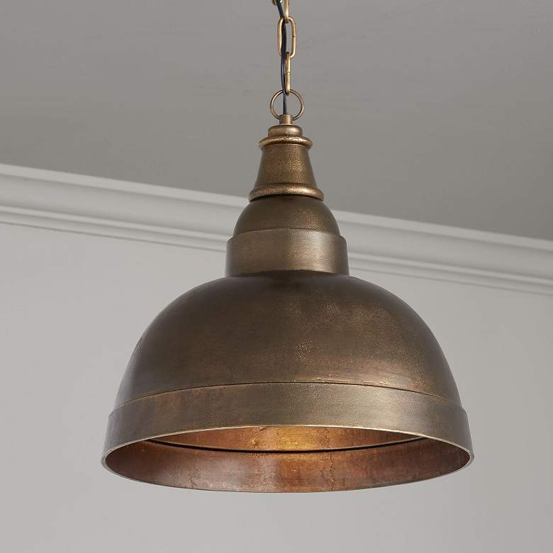 Image 1 Capital Sedona 17" Wide Oxidized Brass Pendant Light