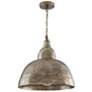2_Capital Sedona 17" Wide Oxidized Nickel Dome Pendant Light