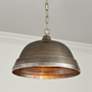 Thumbnail1 of Capital Sedona 18" Wide Oxidized Nickel Dome Pendant Light