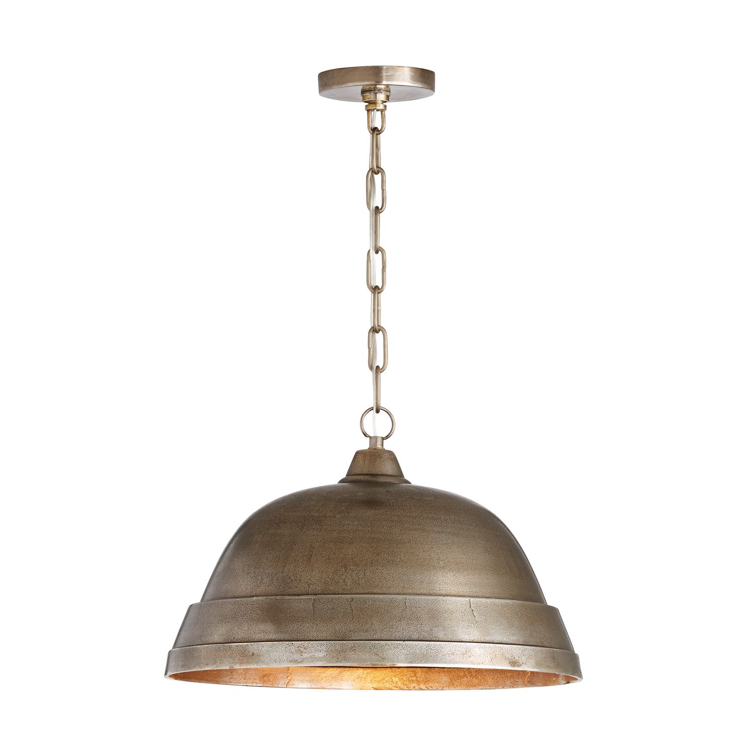 Image 4 Capital Sedona 18" Wide Oxidized Nickel Dome Pendant Light more views