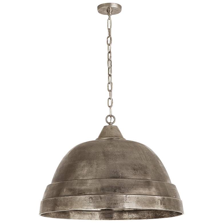 Image 2 Capital Sedona 28" Wide Oxidized Nickel Dome Pendant Light