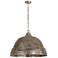 Capital Sedona 28" Wide Oxidized Nickel Dome Pendant Light