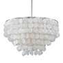 2_Capital Shelby 24" Wide Polished Nickel Chandelier more views