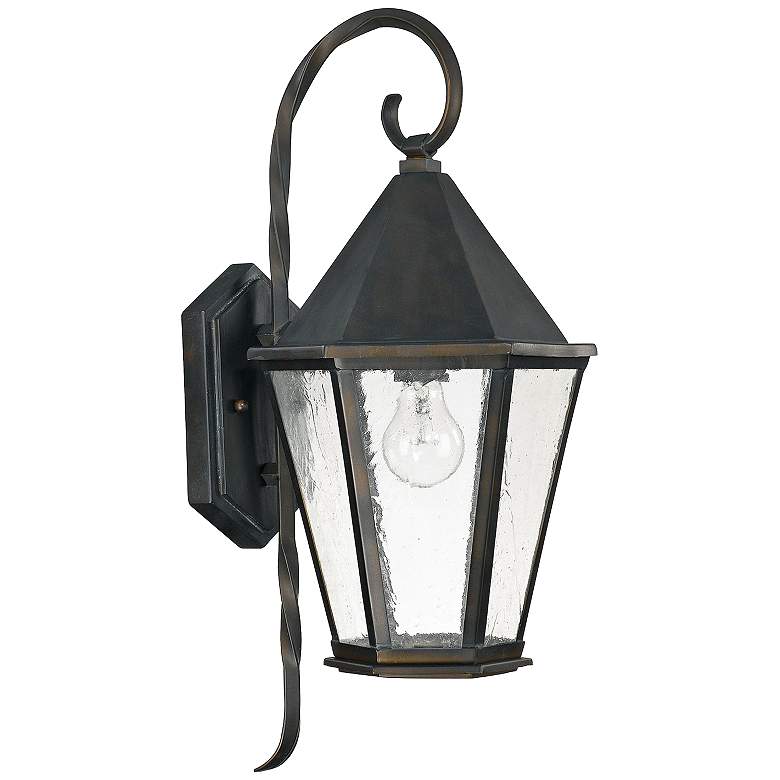 Image 1 Capital Spencer 21 1/2 inchH Old Bronze Outdoor Wall Light