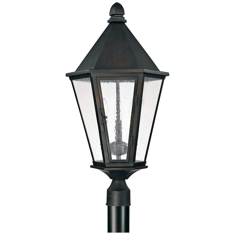 Image 1 Capital Spencer 27 1/2"H Old Bronze Outdoor Post Light