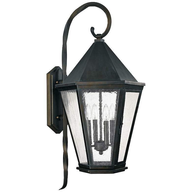 Image 1 Capital Spencer 35 1/2"H Old Bronze Outdoor Wall Light