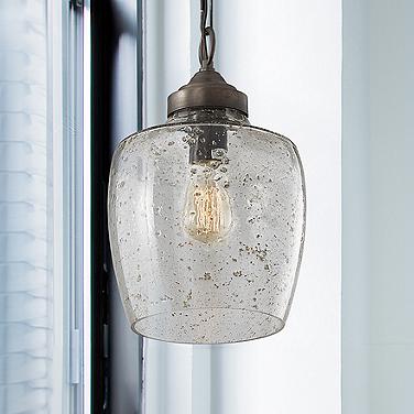 Capital Stoney 8 3/4" Wide Dark Pewter Mini Pendant