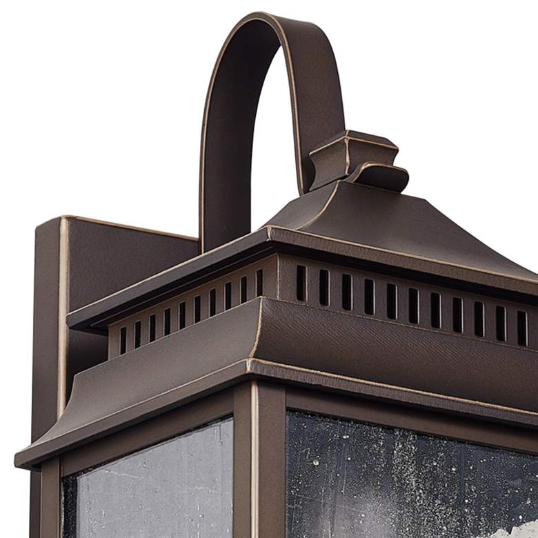 Image 3 Capital Sutter Creek 15 inchH Oiled Bronze Outdoor Wall Light more views