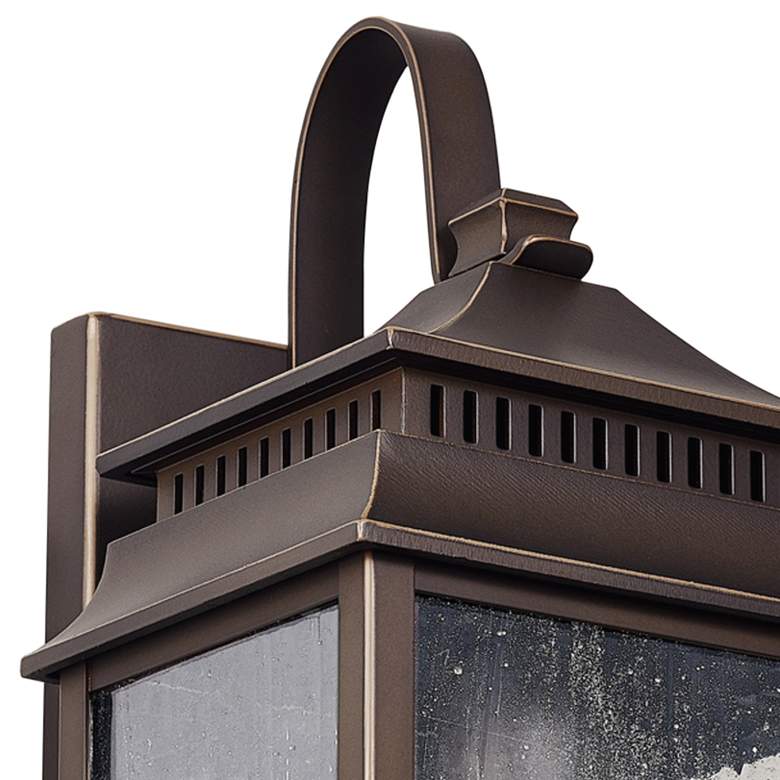 Image 3 Capital Sutter Creek 15"H Oiled Bronze Outdoor Wall Light more views