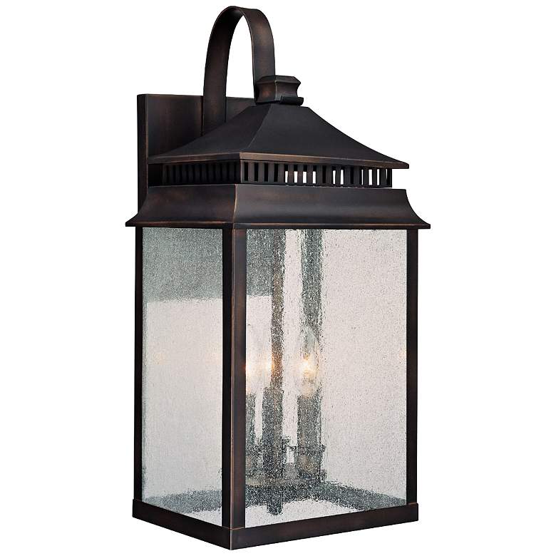Image 1 Capital Sutter Creek 20"H Old Bronze Outdoor Wall Light