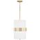 Capital Sutton 12 1/4" Wide Soft Gold Pendant Light