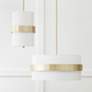 5_Capital Sutton 12 1/4" Wide Soft Gold Pendant Light more views