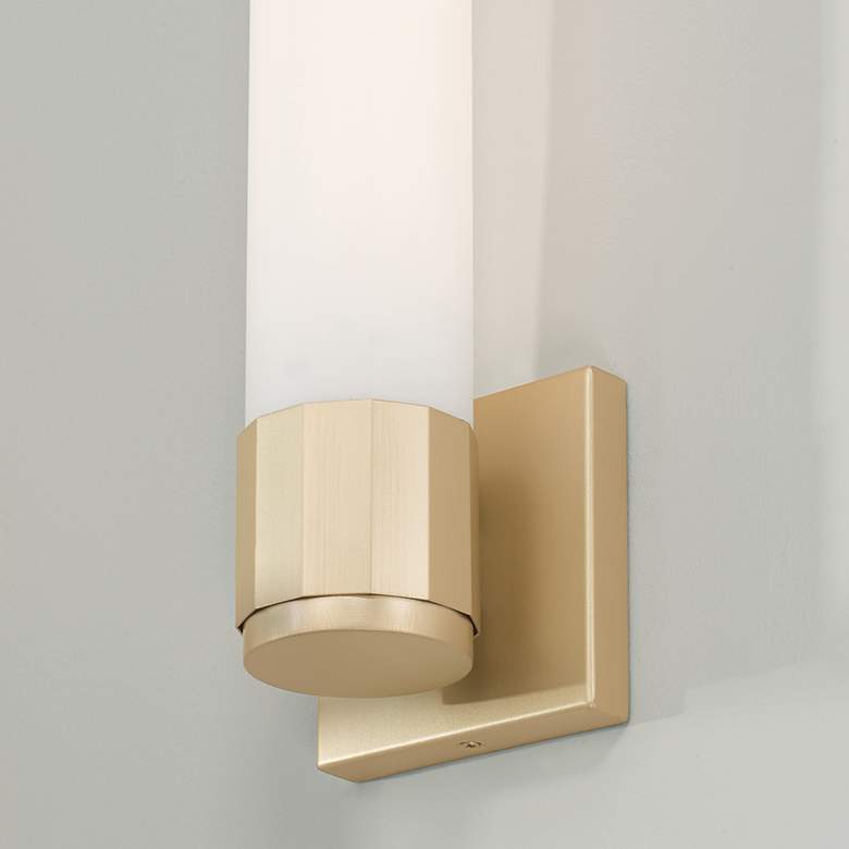 Image 6 Capital Sutton 17" High Soft Gold Wall Sconce more views