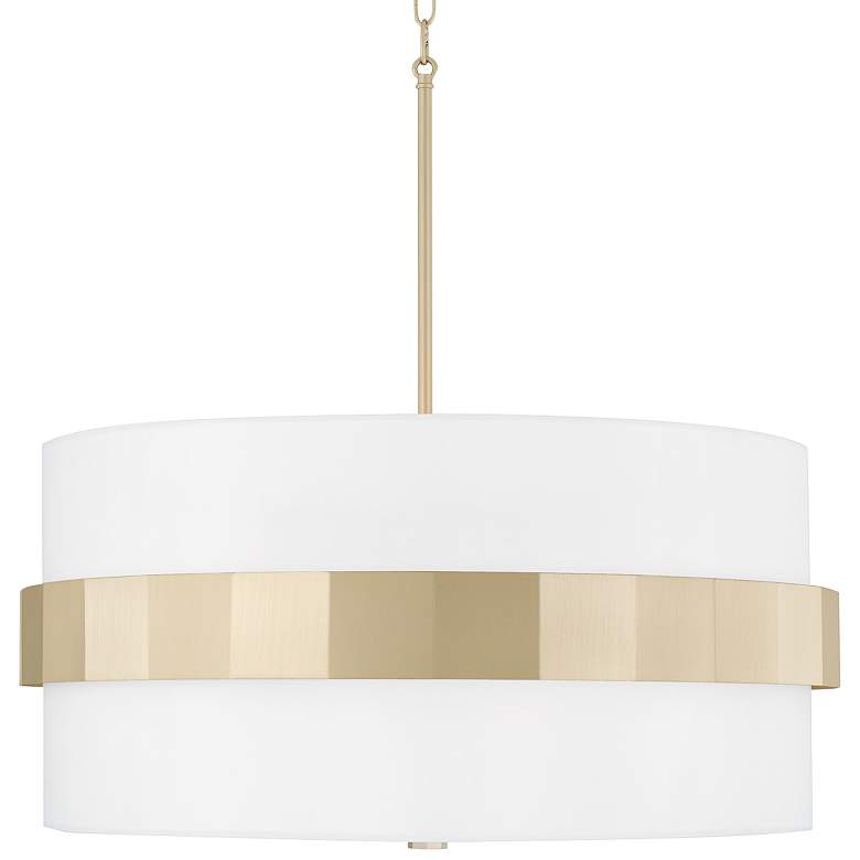 Image 2 Capital Sutton 26" Wide Soft Gold Drum Pendant Light