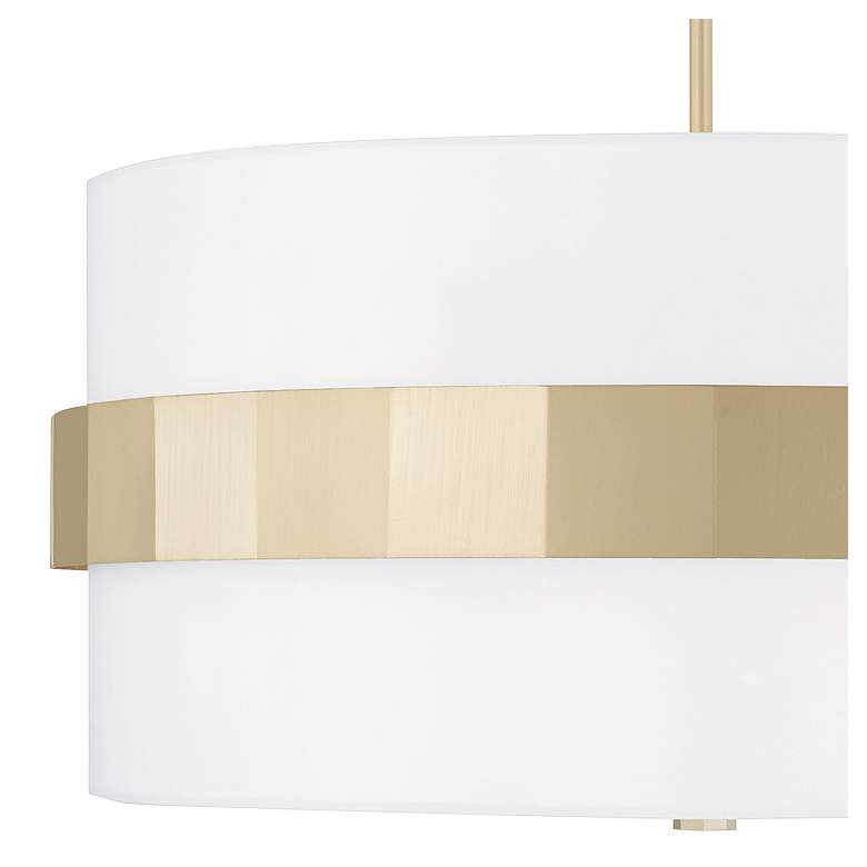 Image 3 Capital Sutton 26" Wide Soft Gold Drum Pendant Light more views