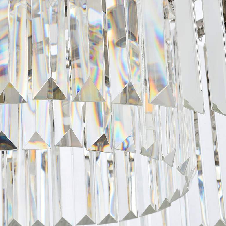 Image 5 Capital Sydney 26" Wide Polished Nickel 8-Light Chandelier more views