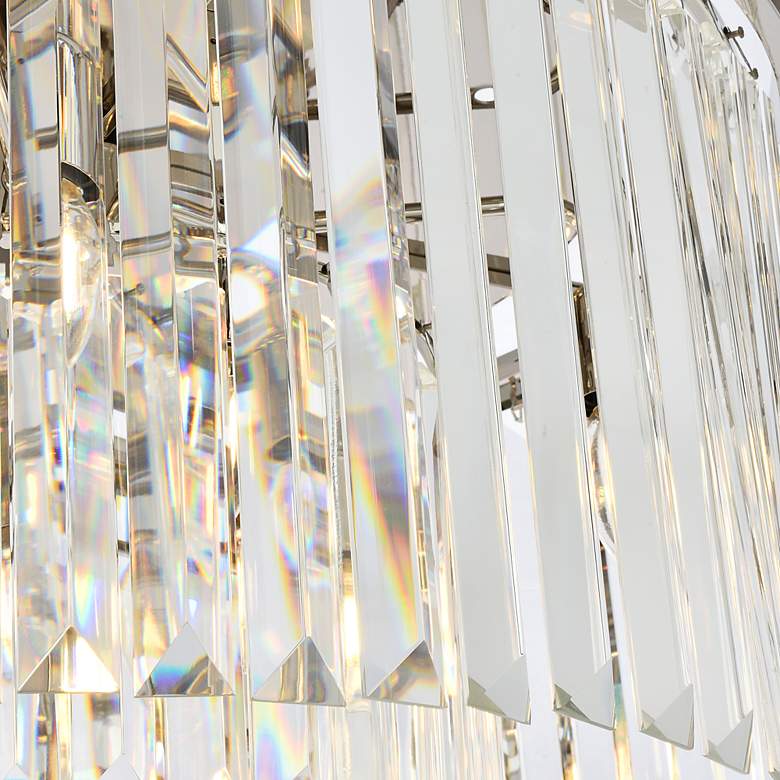 Image 7 Capital Sydney 26" Wide Polished Nickel 8-Light Chandelier more views