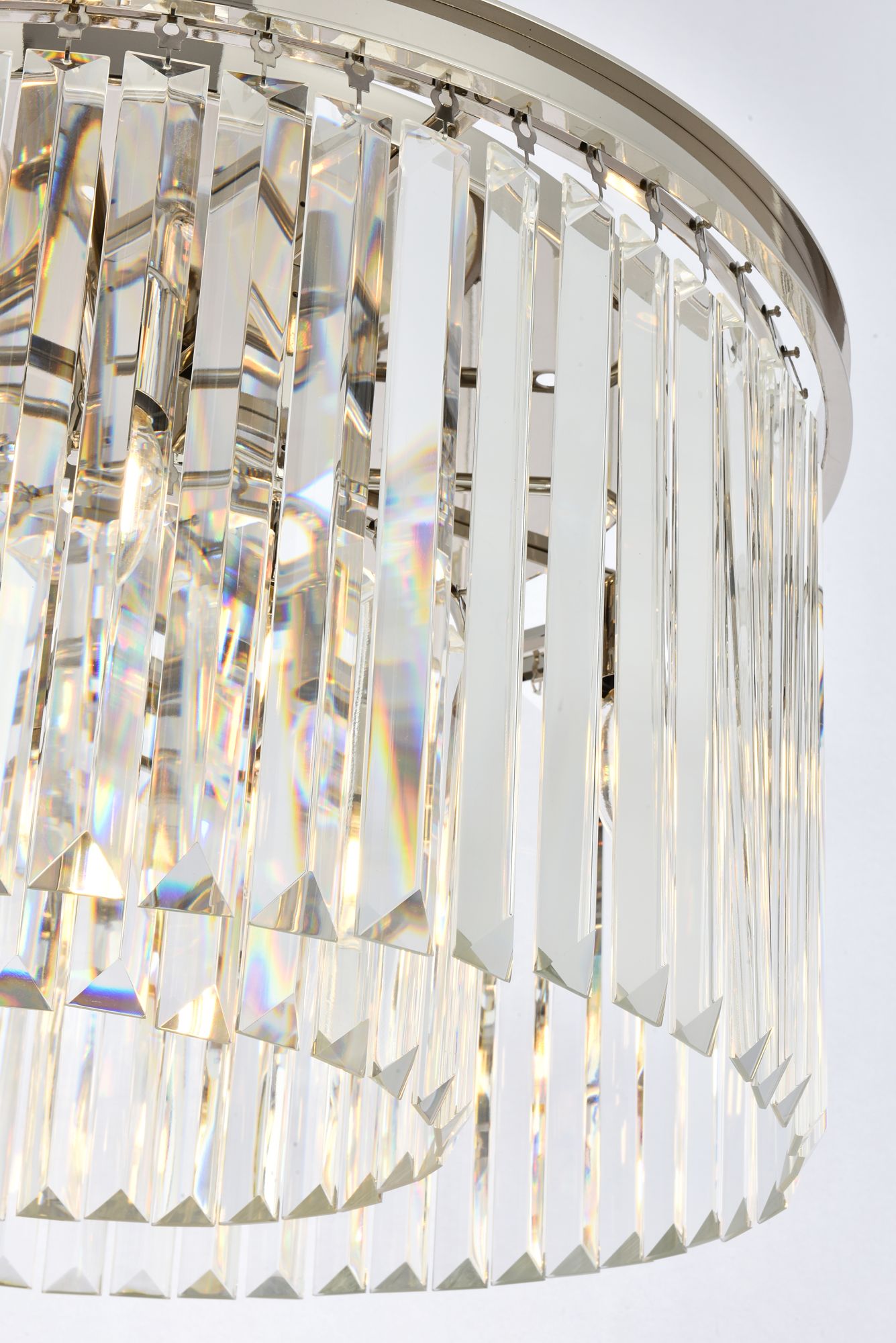 Capital Sydney 26" Wide Polished Nickel 8-Light Chandelier in scene
