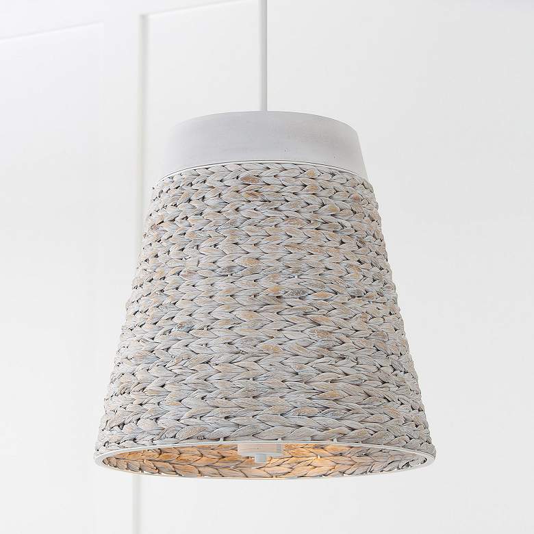 Image 1 Capital Tallulah 18" Wide Chalk Wash Pendant Light