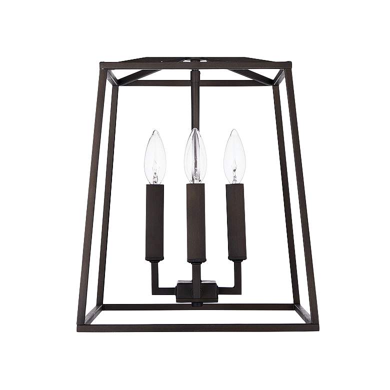 Image 3 Capital Thea 12" Wide Oil-Rubbed Bronze 4-Light Foyer Pendant more views