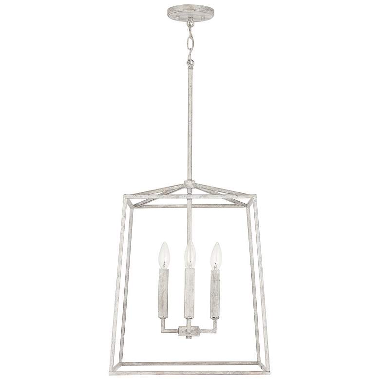 Image 2 Capital Thea 16" Wide Mystic Sand 4-Light Foyer Pendant