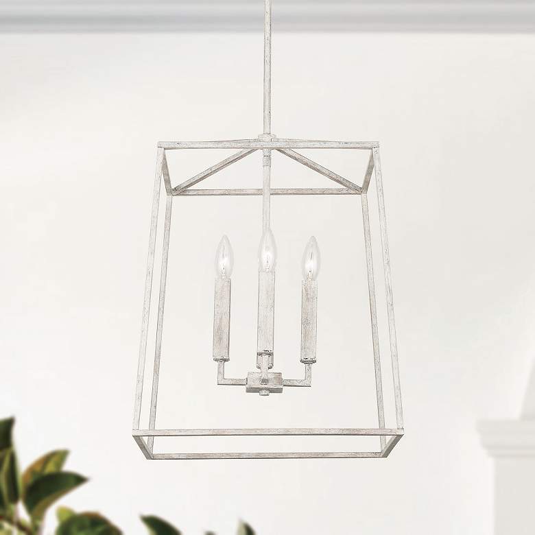 Image 1 Capital Thea 16" Wide Mystic Sand 4-Light Foyer Pendant