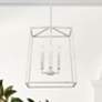 1_Capital Thea 16" Wide Mystic Sand 4-Light Foyer Pendant
