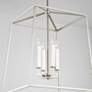 4_Capital Thea 16" Wide Polished Nickel 4-Light Foyer Pendant more views