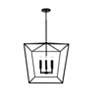 5_Capital Thea 42" Wide Matte Black 6-Light Island Chandelier more views