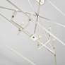 3_Capital Thea 42"W Polished Nickel 6-Light Linear Chandelier more views