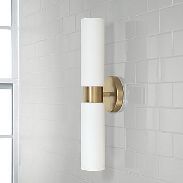 Capital Theo 20 1/2" High Aged Brass 2-Light Wall Sconce