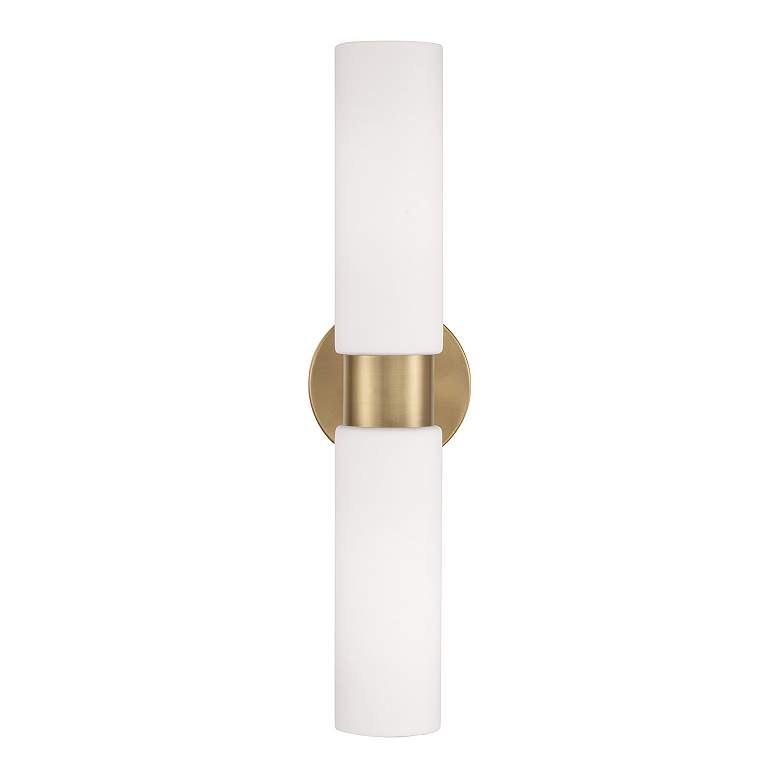 Image 6 Capital Theo 20 1/2" High Aged Brass 2-Light Wall Sconce more views