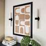 3_Capital Theo 20 1/2" High Matte Black 2-Light Wall Sconce more views