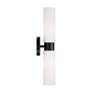 6_Capital Theo 20 1/2" High Matte Black 2-Light Wall Sconce more views
