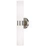 2_Capital Theo Dual 20 1/2" High Brushed Nickel Wall Sconce