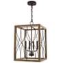 4_Capital Tybee 15" Wide Nordic Gray 4-Light Foyer Pendant more views