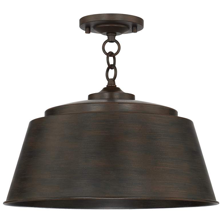 Image 3 Capital Tybee 16" Wide Nordic Gray Pendant Light more views