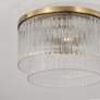 6_Capital Vaughn 16" Wide Aged Brass 3-Light Ceiling Light more views