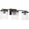 Capital Vaughn 23 1/4"W Oil-Rubbed Bronze 3-Light Bath Light