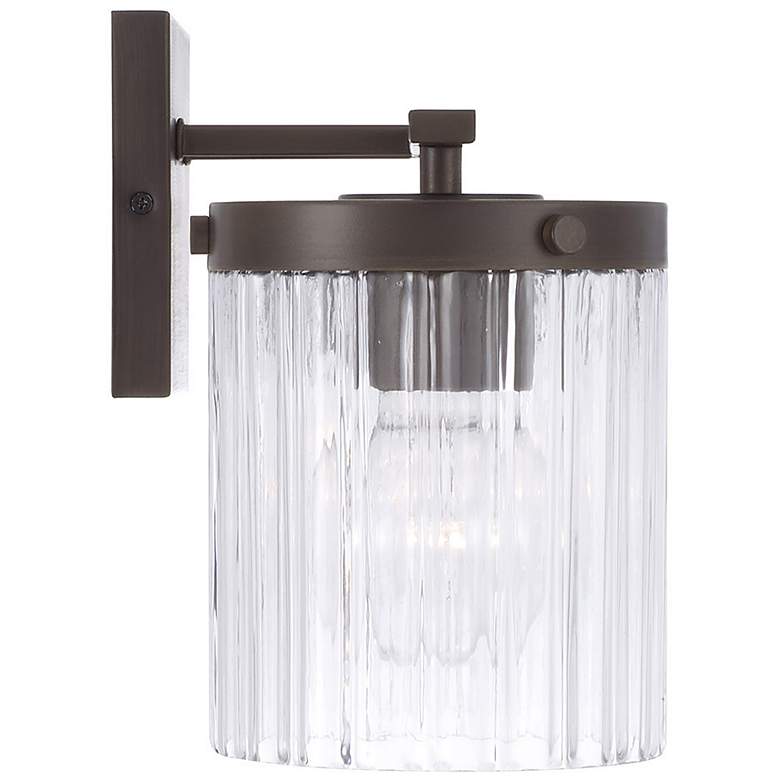 Image 5 Capital Vaughn 23 1/4"W Oil-Rubbed Bronze 3-Light Bath Light more views
