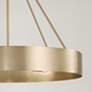 3_Capital Weller 27 1/2" Wide Matte Brass 4-Light Chandelier more views
