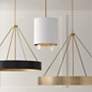 5_Capital Weller 35 3/4"W Matte Brass 6-Light Ring Chandelier more views