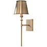 2_Capital Whitney 18 3/4" High Aged Brass Wall Sconce