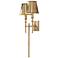 Capital Whitney 26" High Aged Brass 2-Light Wall Sconce