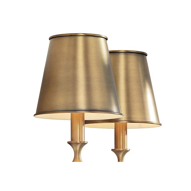 Image 3 Capital Whitney 26" High Aged Brass 2-Light Wall Sconce more views