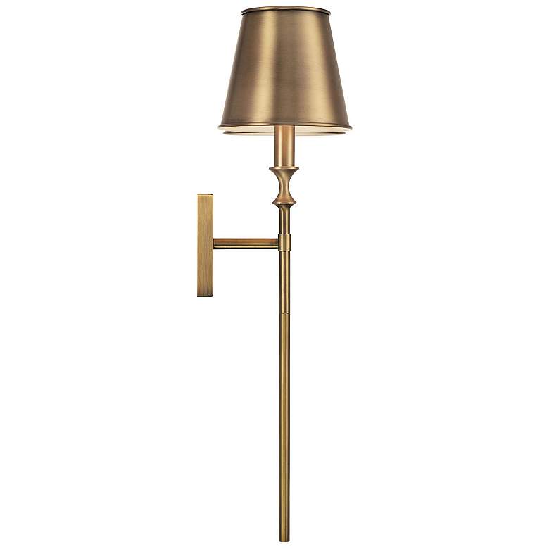 Image 4 Capital Whitney 26" High Aged Brass 2-Light Wall Sconce more views