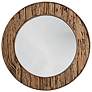 1_Capital Wickland 33 1/2" Reclaimed Railroad Ties Round Wall Mirror