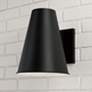 1_Capital Yardley 12" High Black Outdoor Wall Light